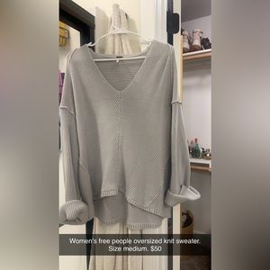Oversized Free people sweater